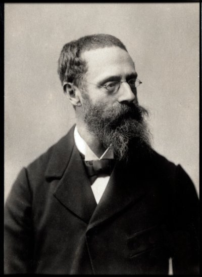 Retrato de Francis Tattegrain (1852-1915), pintor francés de French Photographer